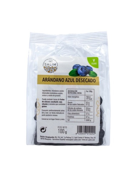 Arándano Azul Desecado 100 g Int-Salim