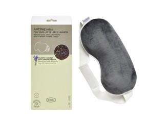 Antifaz relajante con semillas de lino y lavanda
