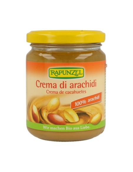 Crema de cacahuetes bio 250 g Rapunzel