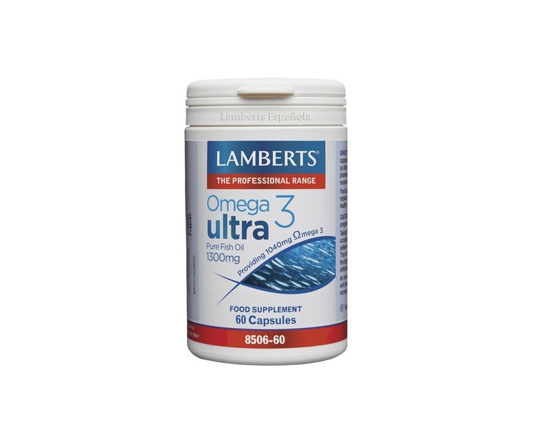Omega 3 Ultra 60 cápsulas de 1300mg Lamberts