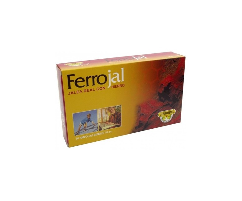Ferrojal 20 ampollas Herdibel