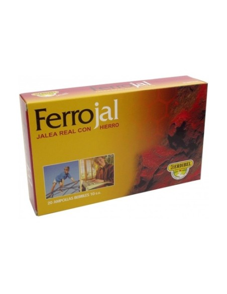 Ferrojal 20 ampollas Herdibel