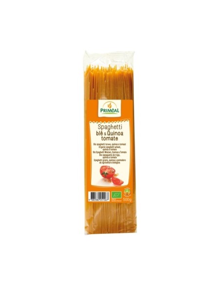 Espagueti de Trigo con Quinoa y Tomate 500 g Primeal