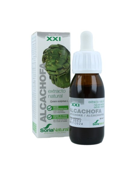 Extracto Natural de Alcachofa (Fórmula XXI) 50 ml Soria Natural