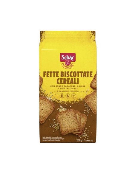Biscotes con Cereales sin Gluten 250 g Schär