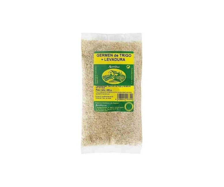 Levadura+germen de trigo 250 g Sorribas