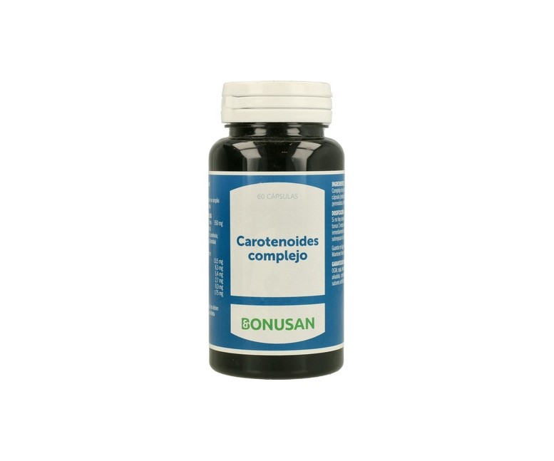 Complejo de Carotenoides 60 cápsulas vegetales Bonusan