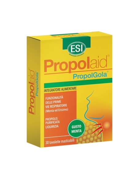 Propolaid propolgola menta 15 comprimidos masticables ESI - TREPAT DIET