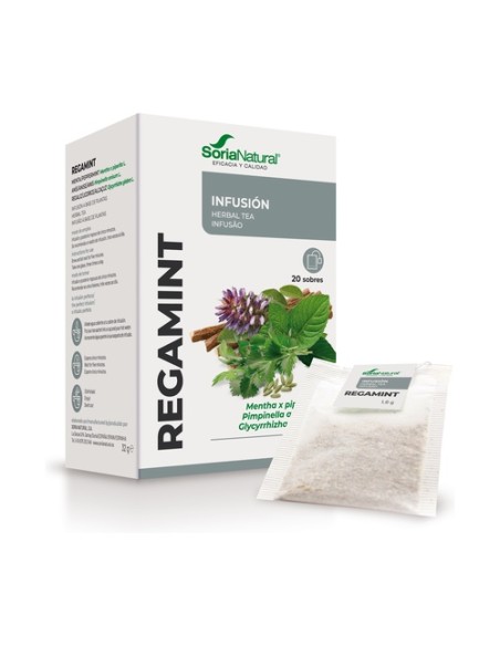 Infusiones Regamint 20 bolsitas infusoras Soria Natural