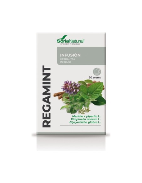 Infusiones Regamint 20 bolsitas infusoras Soria Natural