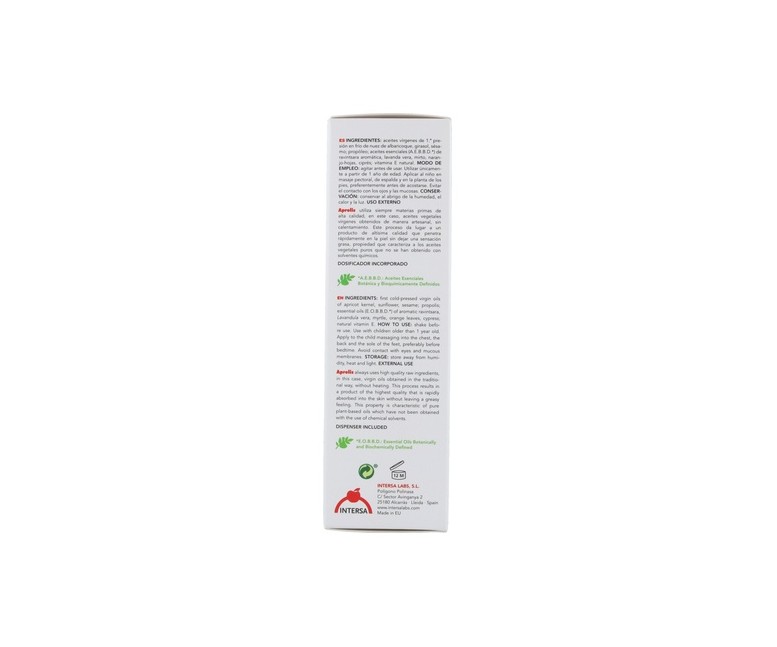 Aprolis Kids Masaje Infantil 100 ml de aceite Intersa