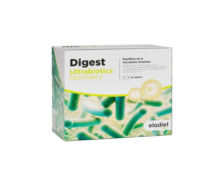 Digest ultrabiotics recovery 10 sobres de 2.5g Eladiet