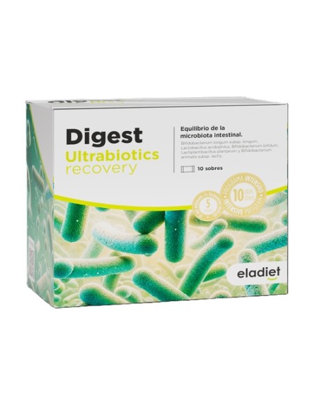 Digest ultrabiotics recovery 10 sobres de 2.5g Eladiet