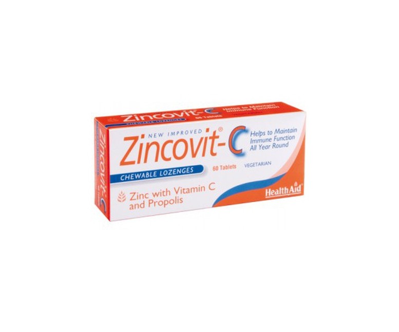 Zincovit-C 60 comprimidos Health aid