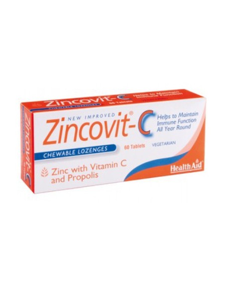 Zincovit-C 60 comprimidos Health aid