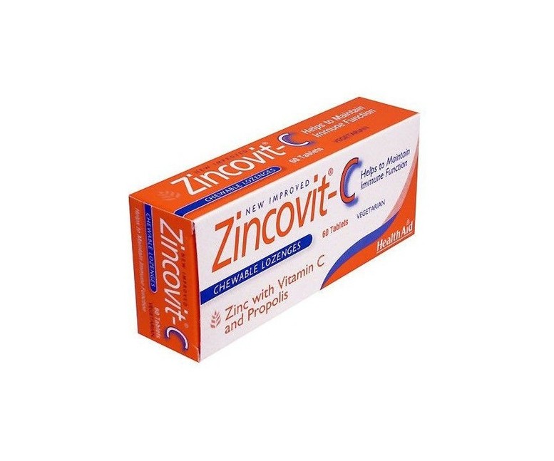 Zincovit-C 60 comprimidos Health aid