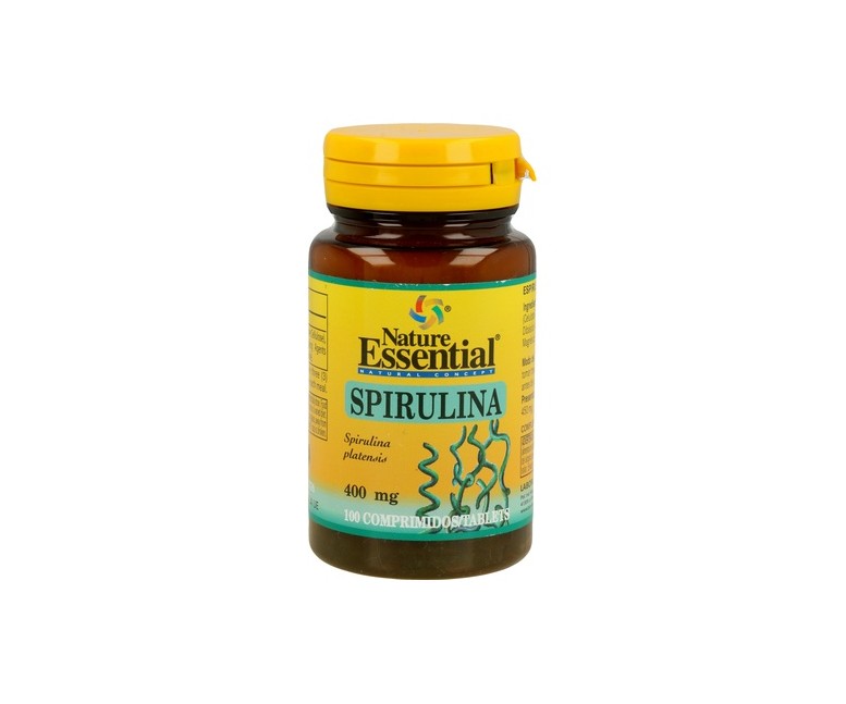 Espirulina 100 comprimidos de 400mg Nature essential