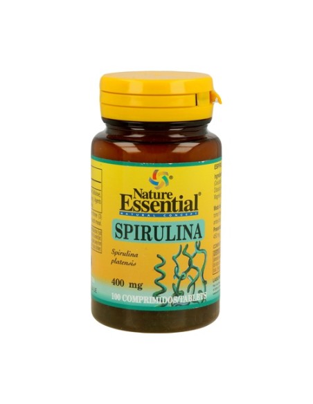 Espirulina 100 comprimidos de 400mg Nature essential