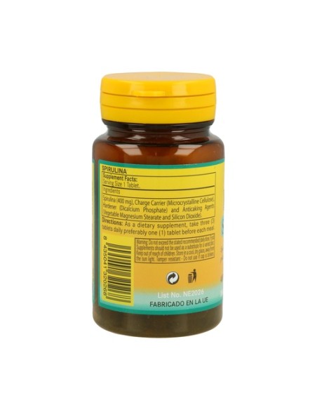 Espirulina 100 comprimidos de 400mg Nature essential