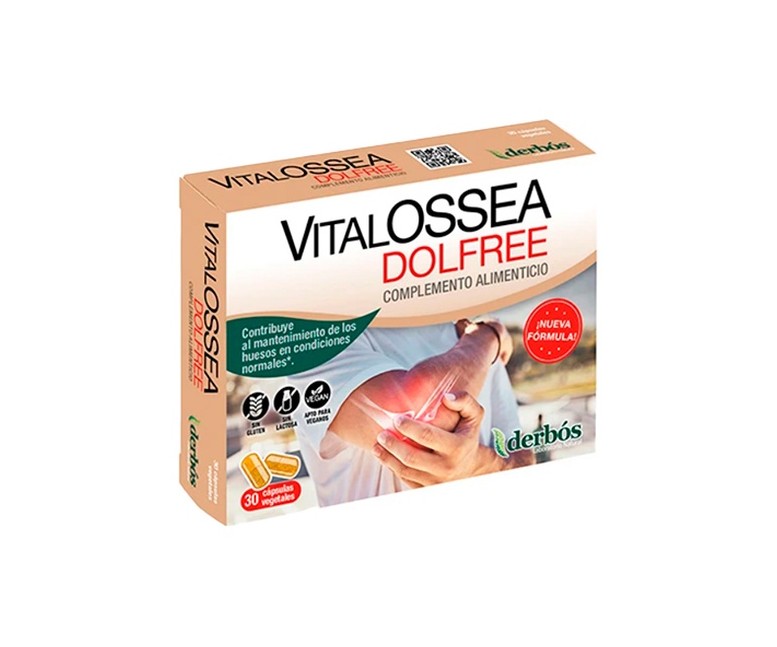 VitalOssea Dolfree (huesos) 30 cápsulas vegetales de 820mg Derbós