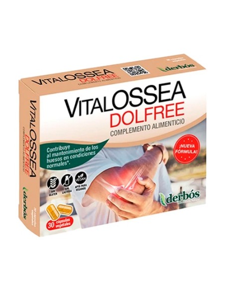VitalOssea Dolfree (huesos) 30 cápsulas vegetales de 820mg Derbós