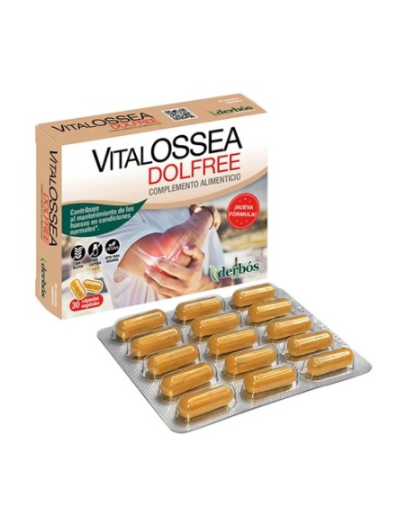VitalOssea Dolfree (huesos) 30 cápsulas vegetales de 820mg Derbós