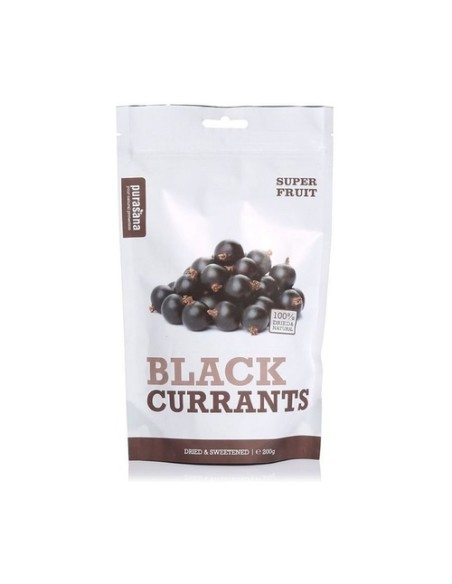 Grosellas negras 200 g de polvo Purasana