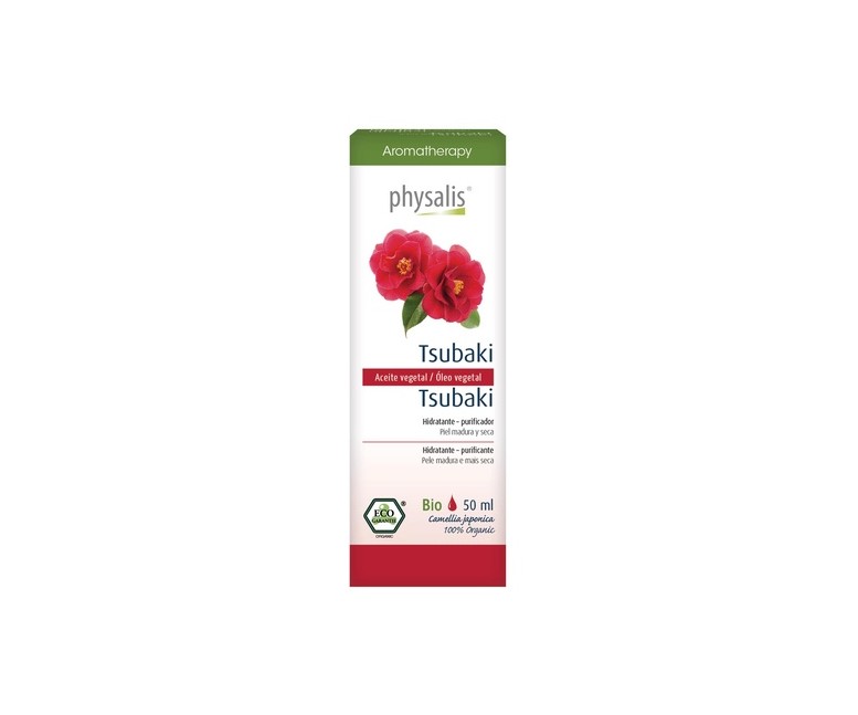 Tsubaki aceite vegetal Bio 50 ml de aceite esencial Physalis