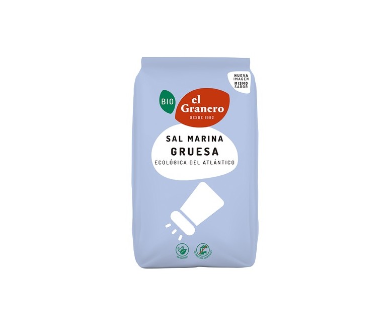 Sal Marina Gruesa Bio 1 kg El Granero Integral