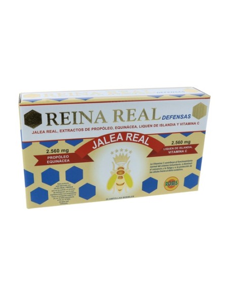Jalea Reina Real Defensas 500mg 20 ampollas Robis