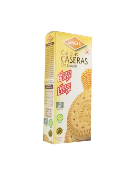 Galletas Caseras Sin gluten 100 g Singlu
