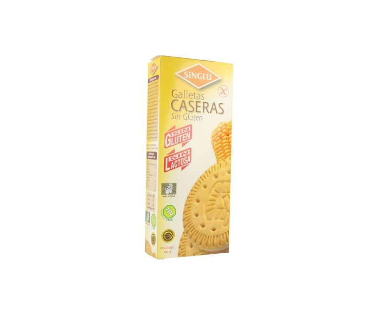 Galletas Caseras Sin gluten 100 g Singlu