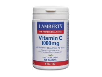 Vitamina C 1000mg con bioflavonoides y escaramujo