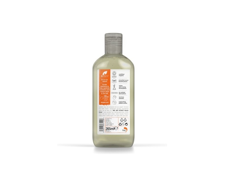 Champú Miel de Manuka - cabello normal o seco 265 ml de gel Dr. Organic