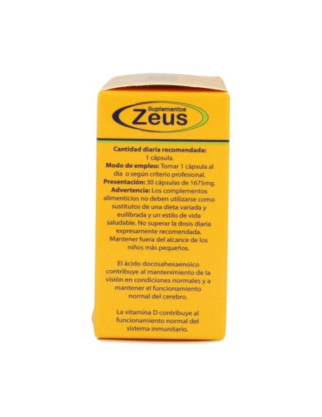 Genesis Dha Tg 1000 Omega 3 30 cápsulas Zeus