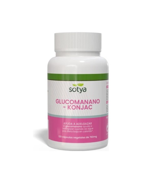 Glucomanano - Konjac 120 cápsulas de 760mg Sotya