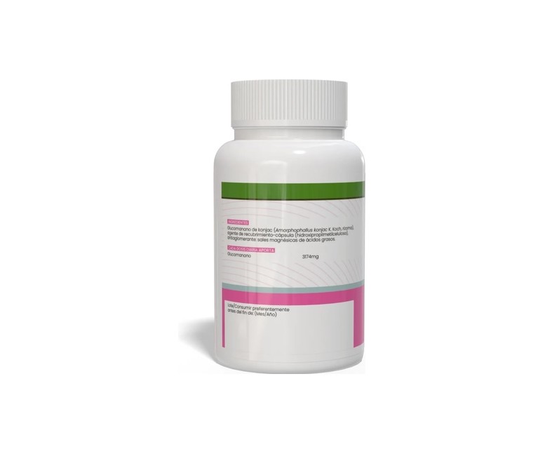 Glucomanano - Konjac 120 cápsulas de 760mg Sotya