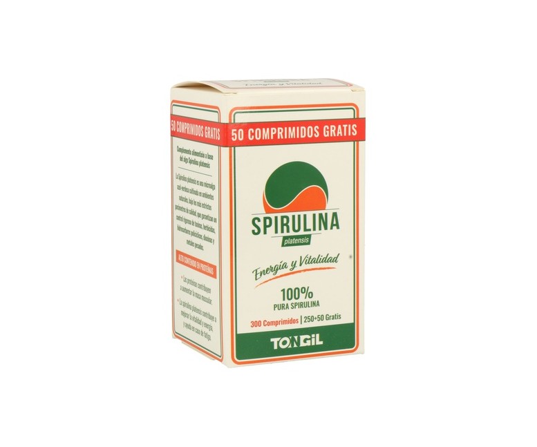 Espirulina 300 comprimidos de 400mg Tongil