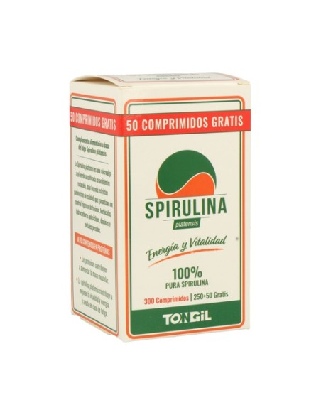 Espirulina 300 comprimidos de 400mg Tongil