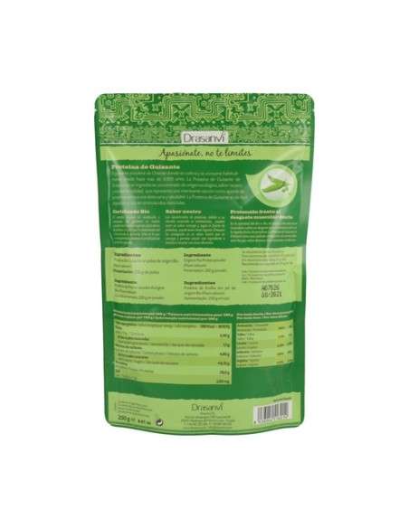 Proteína de Guisante Bio Superalimentos 250 g Drasanvi