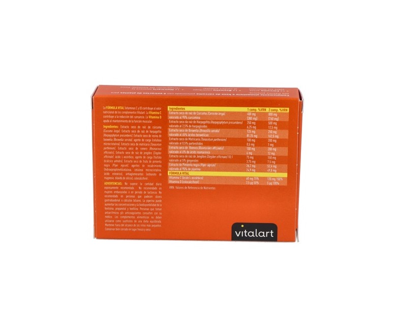 Cúrcuma complex 30 comprimidos VITALART