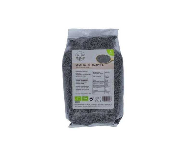Semillas de amapola Bio 250 g Eco Salim