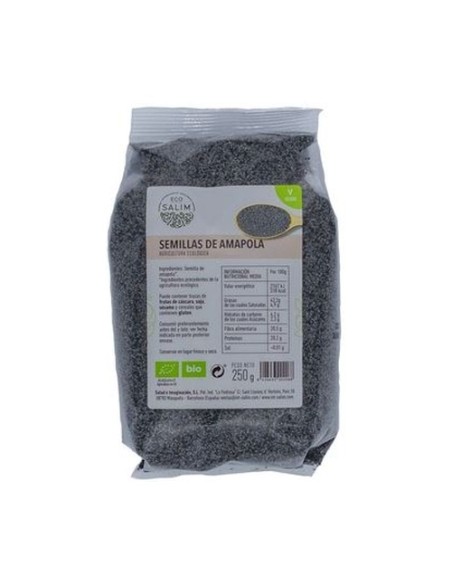 Semillas de amapola Bio 250 g Eco Salim