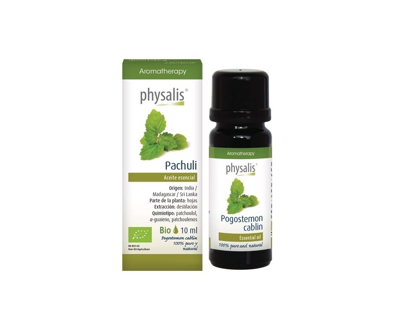 Esencia pachuli Bio 10 ml Physalis