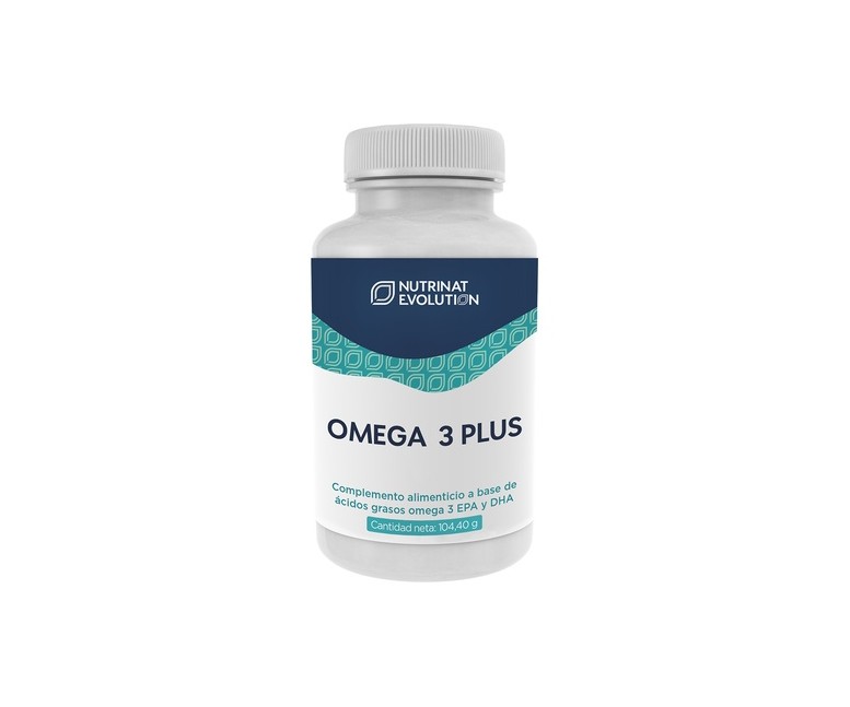 Omega 3 plus 60 cápsulas vegetales Nutrinat Evolution