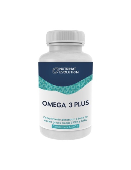 Omega 3 plus 60 cápsulas vegetales Nutrinat Evolution