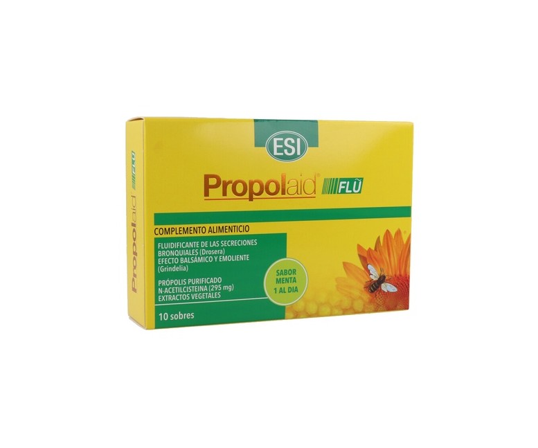 Propolaid Flu sabor menta 10 sobres ESI