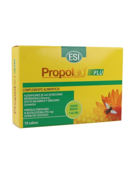 Propolaid Flu sabor menta 10 sobres ESI