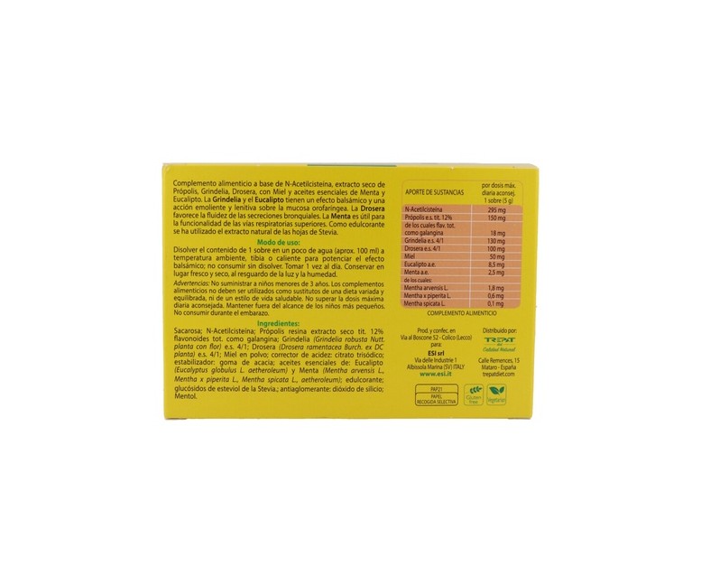 Propolaid Flu sabor menta 10 sobres ESI