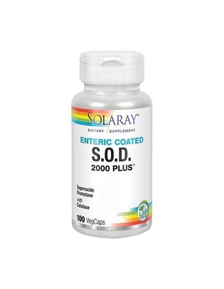 S.O.D. 2000 Plus 100 cápsulas vegetales Solaray
